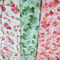 100% Polyester Milk Fiber Lace Fabric Embroidered Crochet Floral Home Textile