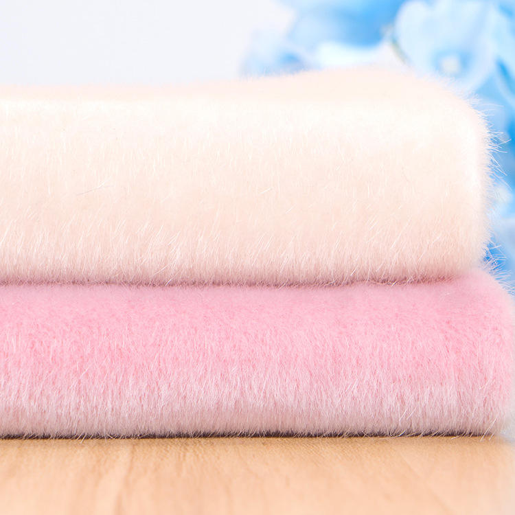 Imitation Mink Flocking Fabric | 150cm | Polyester Cotton Blend
